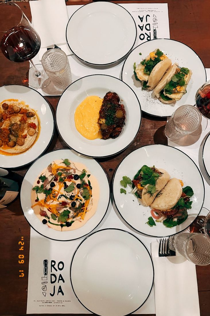 Platos de la cocina de Rodaja